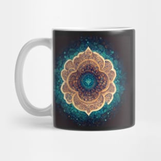 Lotus Flower Mandala pattern Mug